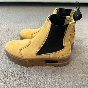 Mayze Chelsea suede puma boots